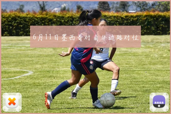 6月11日墨西哥对南非边路对位